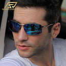 SIMPRECT Polarized Sunglasses Men 2022 Driver's Photochromic Sunglasses Vintage Retro Square Anti-glare Sun Glasses For Men