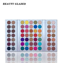 Beauty Glazed New 63 Color Makeup Eyeshadow Palette Gorgeous Me Make up Palette Eyeshadow Big Pigmented Pressed Powder 2019