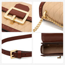 LA FESTIN 2021 New Niche Chain Satchels Organ Designer Women Retro Shoulder Fashion Messenger Square Bag Luxury Leather Handbag