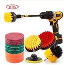 Electric drill brush Set Bathroom Surfaces Tub, Shower, Tile and Grout All Purpose Power Scrubber Cleaning Kit D30