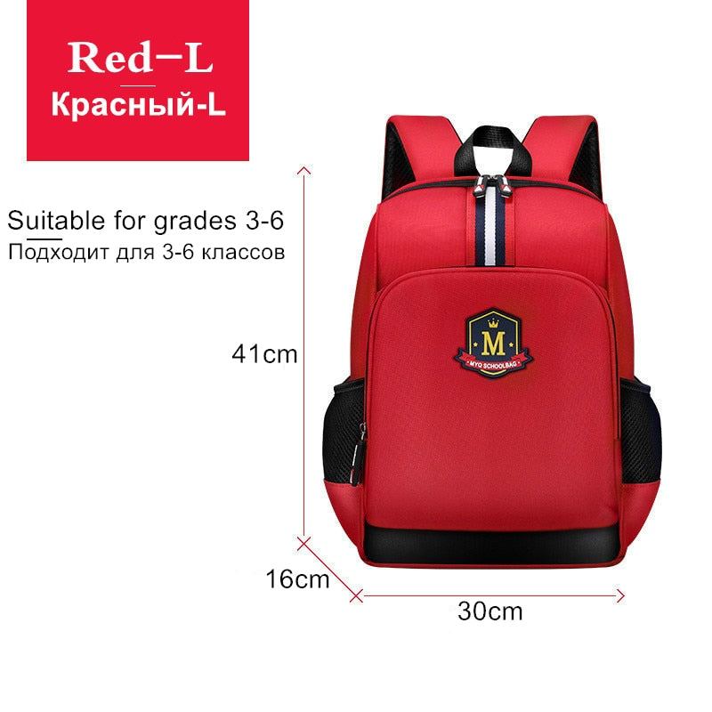 Pupil Students Children England Style Backpack School Bags For Boys Bagpack Mochila Escolar Hombre Waterproof Backpacks Kids Bag