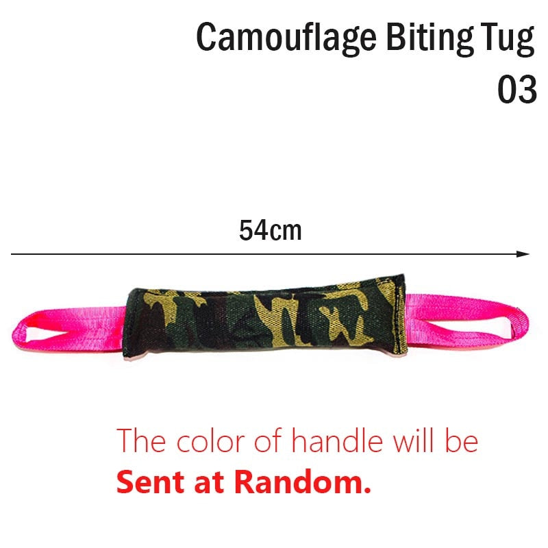 Dog Biting Pillow Tug Stick Hemp Training Chewing Durable Linen Molar Clean Teeth Interactive Toys Outdoor 2 Rope Pets Supplies