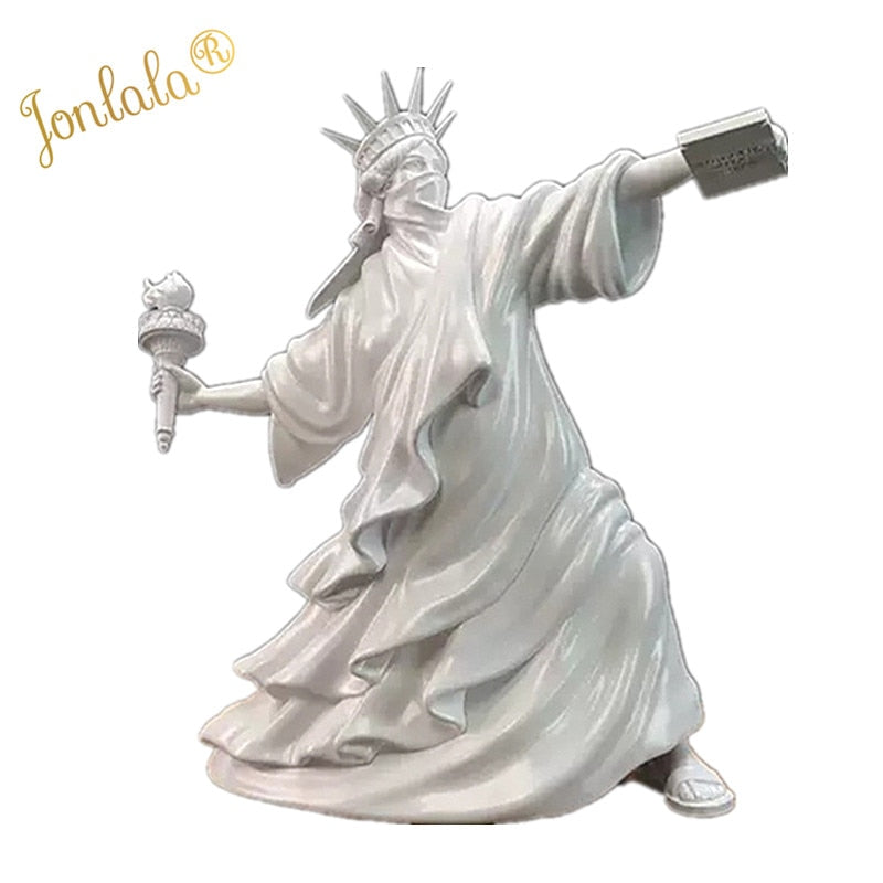 Estatua de la libertad de arte moderno, escultura de resina para decoración del hogar, el mejor regalo