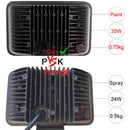 6D Lens 6 Inch Square Led Work Light For Trailer 4WD ATV SUV UTV Trucks 4x4 Off road Tractor Working Driving Lights Headlight