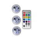 Battery Operated LED Underwater Lights Remote 13 Colors Submersible Light RGB Tea Lamp for Weeding Xmas Valentine&