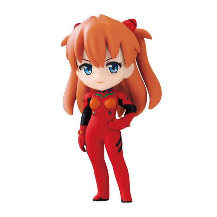 Original EVA Gashapon Anime Action Figure Spielzeug Sie können 2:22 Nagisa Ayanami Rei Asuka Langley Makinami PVC ABS Spielzeugpuppen vorrücken