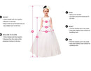 Flower Girl Dresses for Wedding Butterfly Princess Tutu Lace Appliqued Lace Up Vintage Girl First Communion Dress