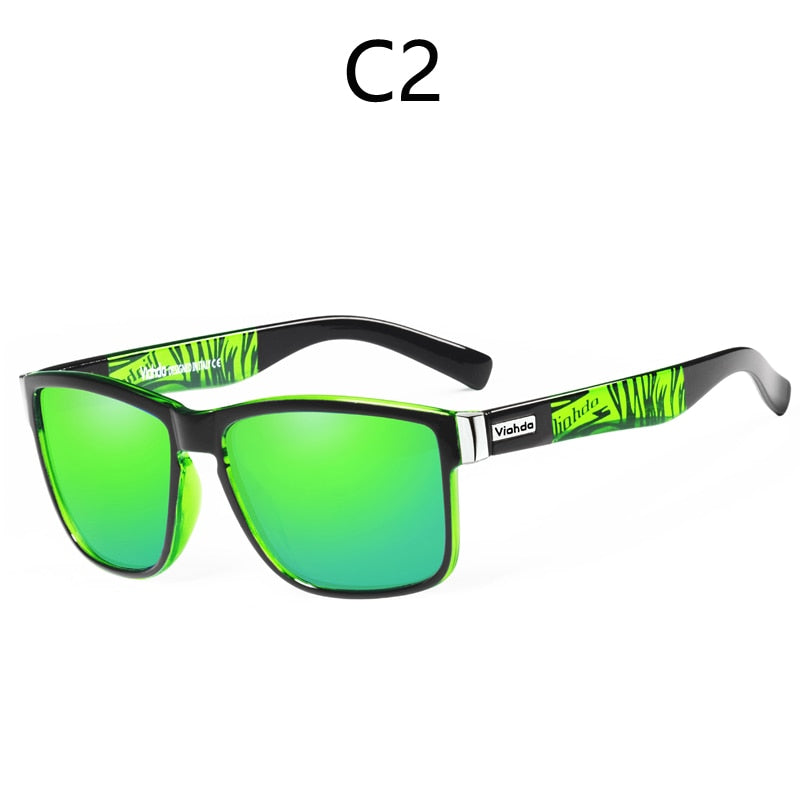 Viahda NEW Brand Polarized Sunglasses Men Sport Sun Glasses For Women Travel Gafas De Sol