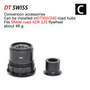 DT SWISS FreeHub dt240 350 1700 Caps MTB Bicycle Hubs Converters Mountain Bike End  Adapter QR Or THRU  Adaptor HG/XD/MS BOOST