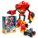 Hot Sell Anime Figure Blaze Monster Machines Cartoon Plastic/Alloy Deformed Car Model Action Figures Toys Child Birthday Gifts