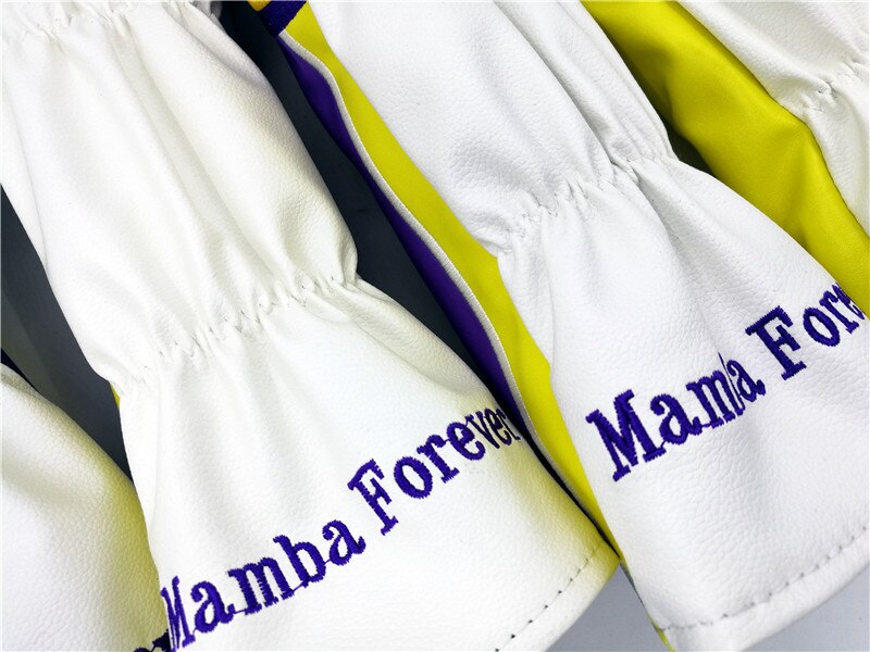 Limitierte MAMBA Golf Headcover PU Golf Driver Fairway Woods Hybrid Putter Covers zum Gedenken an Kobe