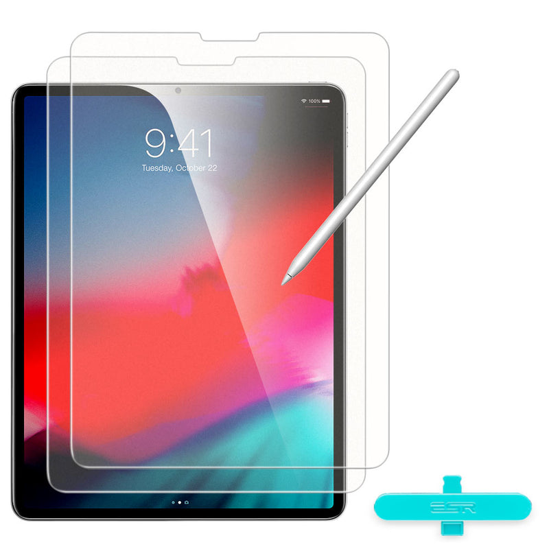 ESR 2pcs Paper Feel Film für iPad Air 4/iPad Pro 12.9 11 2020 für iPad 8. 7. iPad Air 3/2/1 Displayschutzfolie beschreibbar