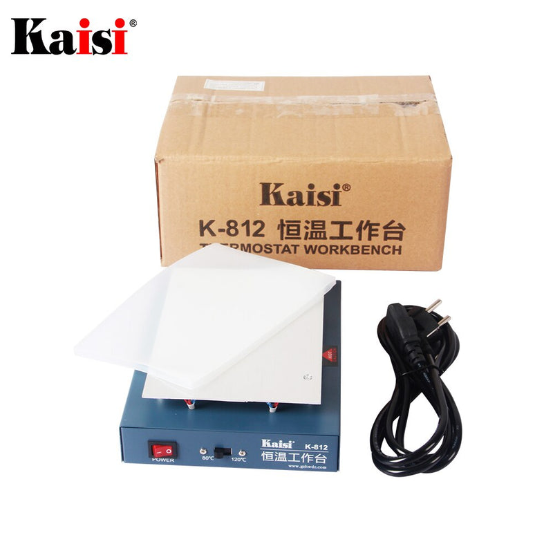 Kaisi LCD Screen Separator Heating Platform 110/220V Glass Removal Smooth Plate Screen Separator Lcd Repair Machine