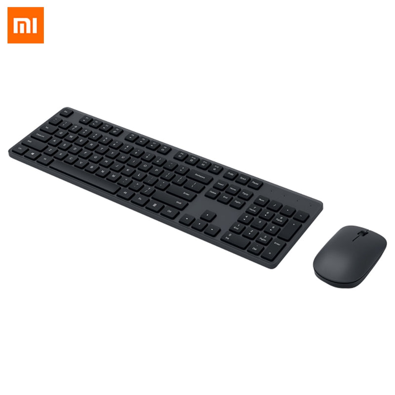 Xiaomi Kabelloses Tastatur- und Mausset 2,4 GHz tragbares Multimedia-Tastatur-Maus-Combo-Notebook-Laptop in voller Größe für das Büro zu Hause