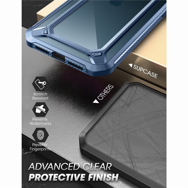 SUPCASE Für iPhone 12 Pro Max Hülle 6,7 Zoll (Release 2020) UB EXO Pro Hybrid Clear Bumper Cover MIT Eingebautem Displayschutz