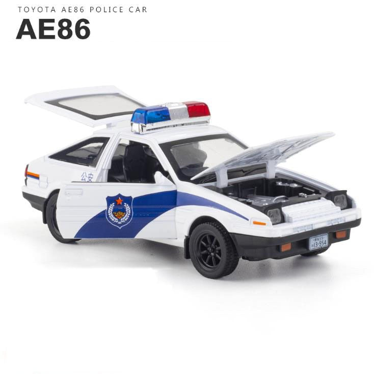 1:28 Toy Car INITIAL D AE86 Metal Toy Alloy Car Diecasts &amp; Toy Vehicles Car Model Miniature Scale Model Car Toys For Children