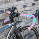 Road Bike Noctilucent Speed Handlebar Tapes Light Reflective Dazzle Cycling Bar Tape PU Leather Colorful Bicycle Fork Grip Tape