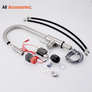 Kitchen Faucets Smart Sensor Pull-Out Hot and Cold Water Switch Mixer Tap Smart Touch Spray Tap Kitchen Black Crane Sink Faucets