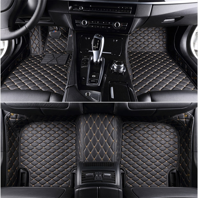 Custom Car Floor Mats for 98% car model for BMW Mercedes audi toyota honda ford Mazda Nissan VW Hyundai car accessories