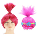 Disfraces para niños Vestidos para niñas Trolls Poppy Disfraz Vestido para niñas Disfraces de Halloween para niños Disfraz de Carnaval Disfraces