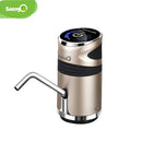 saengQ Automatic Electric Water Pump USB Charging Button Dispenser Gallon Bottle Drinking Switch For Water Pumping Device