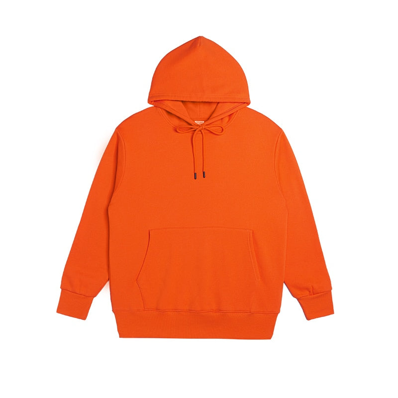 INFLACIÓN 2022 Invierno Hombre Sudaderas con capucha de lana gruesa Unisex Hip Hop Sudaderas con capucha lisas Clásicos Tejidos de terciopelo grueso Sudaderas con capucha 167W17