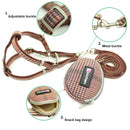 Soft Dog Harness and Leash Set Adjustable Nylon Chihuahua Dog Collar For Small Medium Dogs Pet Products Walking