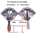 90 Degree Corner Clamp Right Angle Clip Plastic Single Hanle Double Handle Clamps For Woodworking Framing Photo Clamping Tools