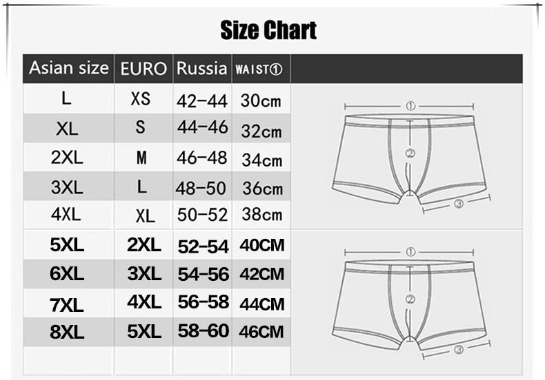 Ropa interior de hombre de fibra Banboo 8XL Plus, bóxer masculino, bragas sólidas, pantalones cortos, ropa interior transpirable para hombre, bóxer íntimo para hombre, 4 Uds.