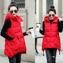 2022 Autumn And Winter Women Vest Thick New Student Cotton Coats Size 5XL Lady Clothing Warm