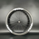BOTY white decals 700C Road bike light carbon wheels 50mm depth 25mm width clincher/Tubular Bicycle carbon wheelset with R36 hub