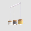 Nordic Minimalist E27 LED chandelier modern home decor wood indoor lighting bedroom living room study hanging lamp pendant light