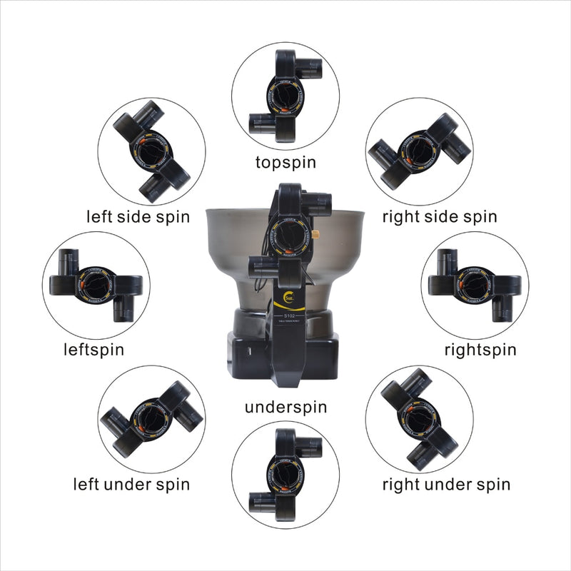 Robot de tenis de mesa Suz, máquina de pelotas de ping pong S102, Control remoto inalámbrico, máquina automática de tenis de mesa para entrenamiento con 40mm
