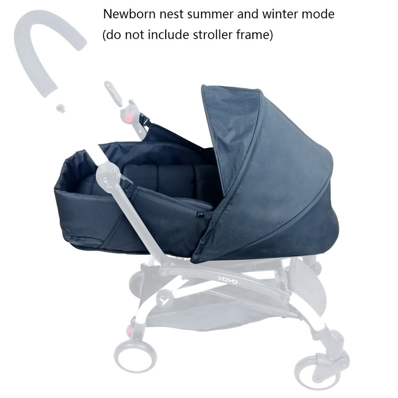 Kinderwagen Neugeborenen Nest Sommer Version Schlafsack Kinderwagen Zubehör Für Babyzen Yoyo Yoyo+ Yoya Sommer und Winter Korb