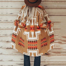 2020 Coat Women Jackets Winter Warm Long Sleeve Color Block Retro Floral Print Coat Outerwear Women&