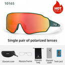 ROCKBROS Fahrradbrille MTB Rennrad Polarisierte Sonnenbrille UV400 Schutz Ultraleicht Unisex Fahrradbrille Sportausrüstung