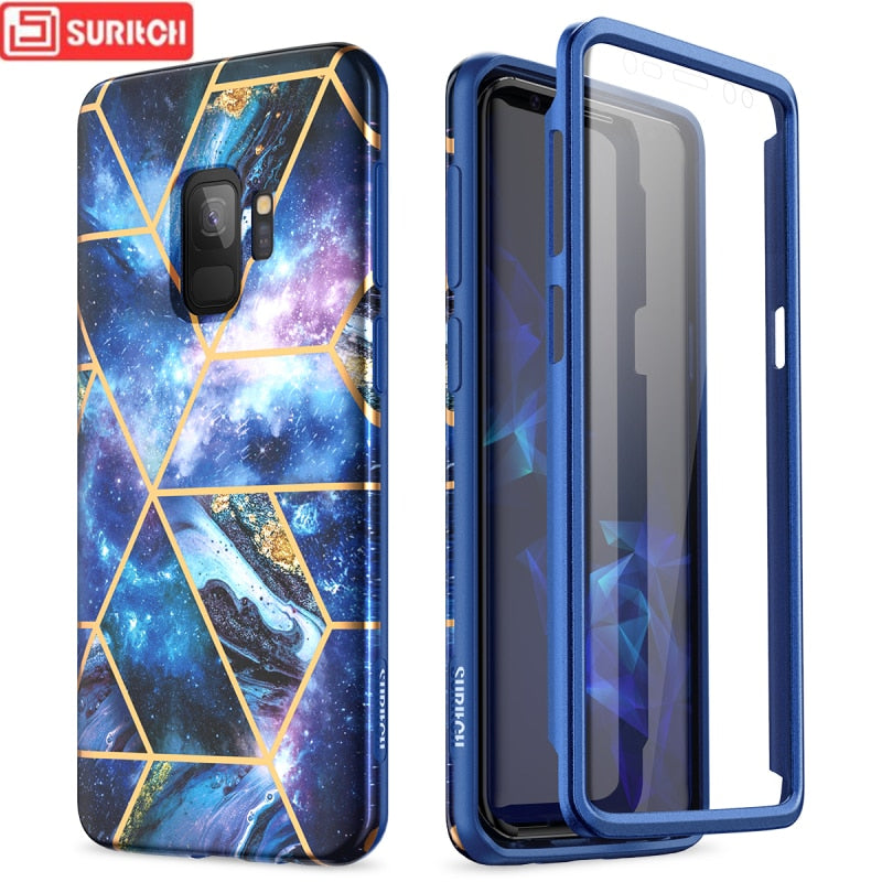 360 Protect case For Samsung Galaxy  S20 Ultra S10 S9 plus S10e  A50 Note 9 10 plus case  Built-in Screen Protector Soft  Cover