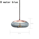 Modern BROKIS Knot Glass LED Pendant Lights Dine Rope Ceiling Chandelier Hanging Lamp Designer Cafe Bar Light Fixtures Drop Ship