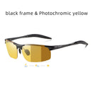 Aluminum Frame Driving Sunglasses Men Polarized Sports Sun Glasses Male UV400 Polaroid Retro Sunglass Anti-glare Goggles Vintage