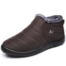 Plus Size Herren Stiefel Mode Winterstiefel für Herren Pelz Winter Schnee Stiefel Plüsch Mode Mans Schuhe Warme wasserdichte Herrenschuhe