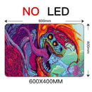 Sovawin Gaming Mouse Pad RGB Backlight Mat 900x400 Gamer XXL Computer Mousepad CS GO Hyper Beast Non-Slip Rubber Desk Mat For PC