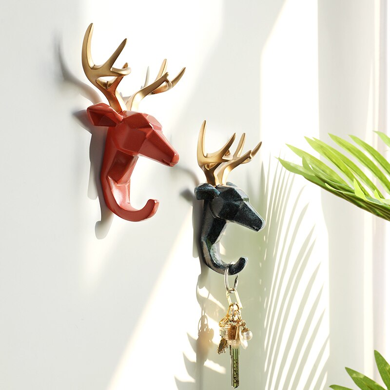 Bonitos animales llave paraguas gancho colgador de pared diseño ganchos decorativos toalla para cocina llavero ganchos de pared decorativos