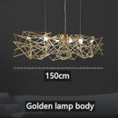 Nordic modern restaurant led chandeliers novelty luxury art bar decoration lighting minimalist living room bar hanging lights