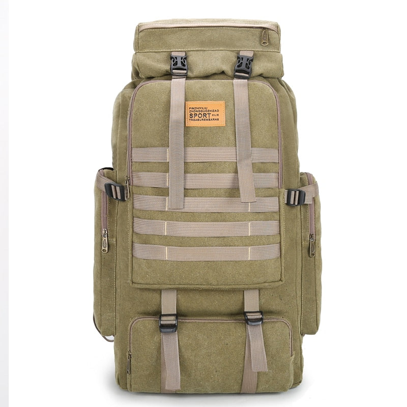 Mochila militar Mochila táctica del ejército Deportes al aire libre Camping Senderismo Senderismo Pesca Caza Bolsa impermeable 1000d Nylon