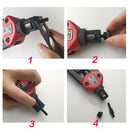 ALLSOME BT-606 RIVET NUT TOOL Hand Blind Riveter Hand Riveter Rivet Gun with 5 Metric Mandrels 50pcs Rivnuts