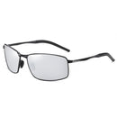 SIMPRECT Polarized Sunglasses Men 2022 Driver's Photochromic Sunglasses Vintage Retro Square Anti-glare Sun Glasses For Men