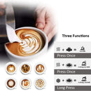 BioloMix Electric Milk Frother Milk Steamer Creamer Milk Heater Coffee Foam for Latte Cappuccino Hot Chocolate