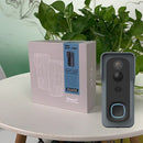 Timbre de vídeo inalámbrico WiFi 1080P Tuya con timbre USB de batería Compatible con Google y Alexa, timbre resistente al agua Smart lIfe