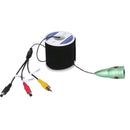 MAOTEWANG 1000tvl Underwater Fishing Cable+ Camera with 6PCS 1W LED infrared Lamp Lights