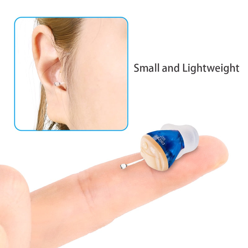 Hearing Aids Audifonos Mini Ear Sound Amplifier Portable Audiphones J25 Hearing Aid Digital Low Noise Hearing Device